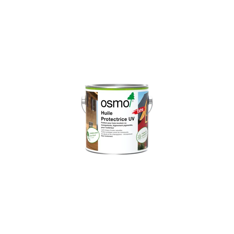 1420 Huile Protectrice UV Incolore Mate OSMO - 2.5 L
