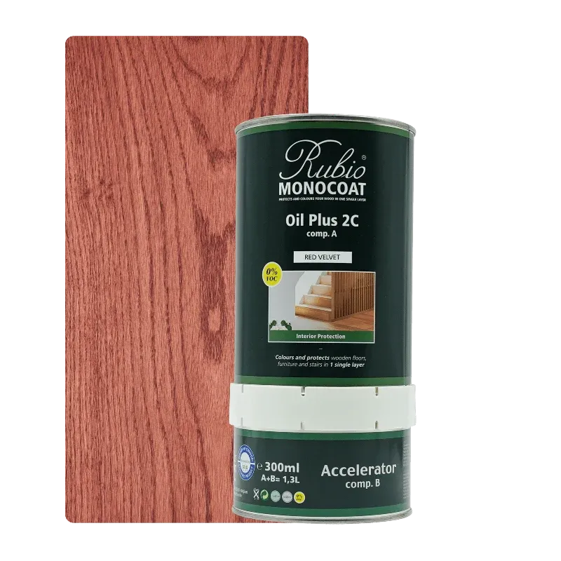 Oil+2C Red Velvet Rubio Monocoat