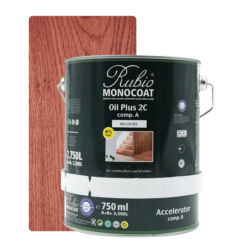 Oil+2C Red Velvet Rubio Monocoat