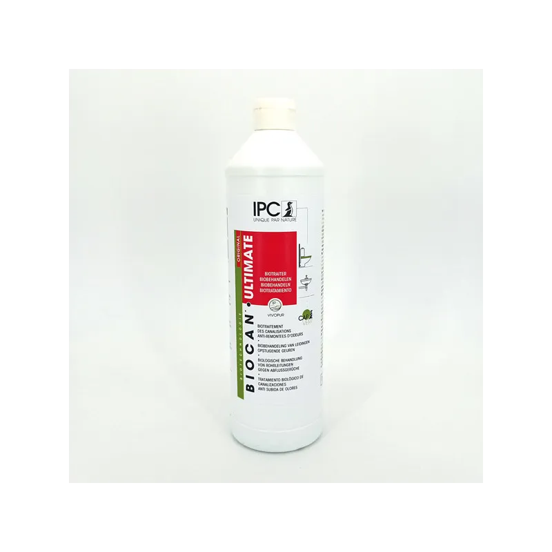 BIOCAN ULTIMATE ORIGINAL IPC 1L - Biotraitement anti-remontées d'odeurs