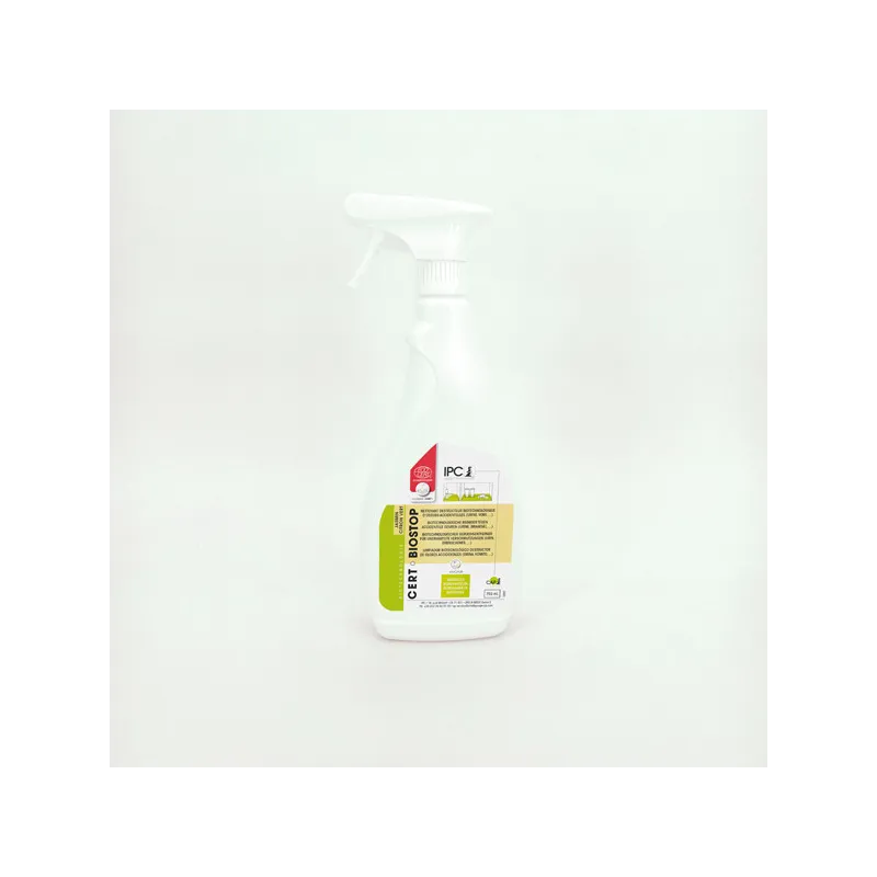 CERT BIOSTOP 750 mL - Nettoyant destructeur d'odeurs enzymatique