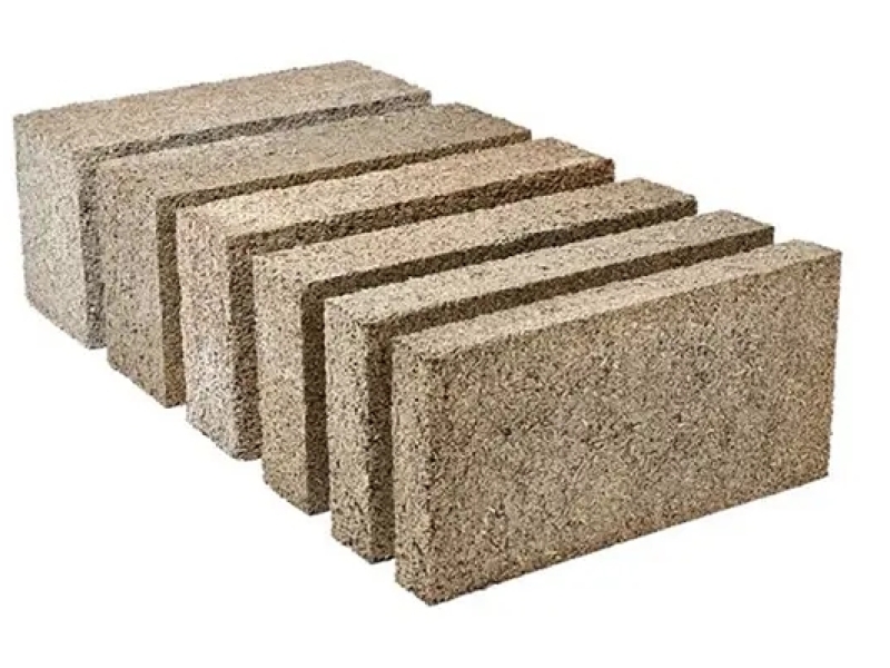 Blocs de chanvre bords droits